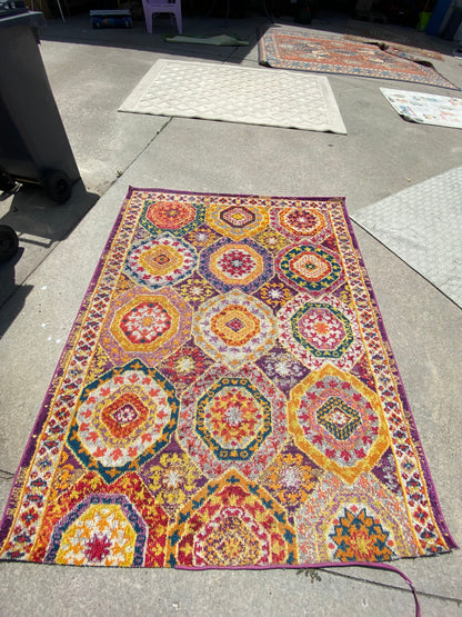 Tapis coloré 120*120