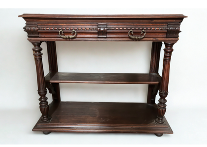 Desserte en bois vintage