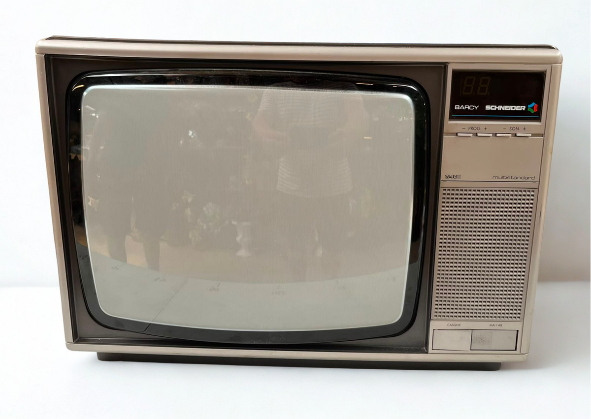 TV cathodique - modèle Schneider