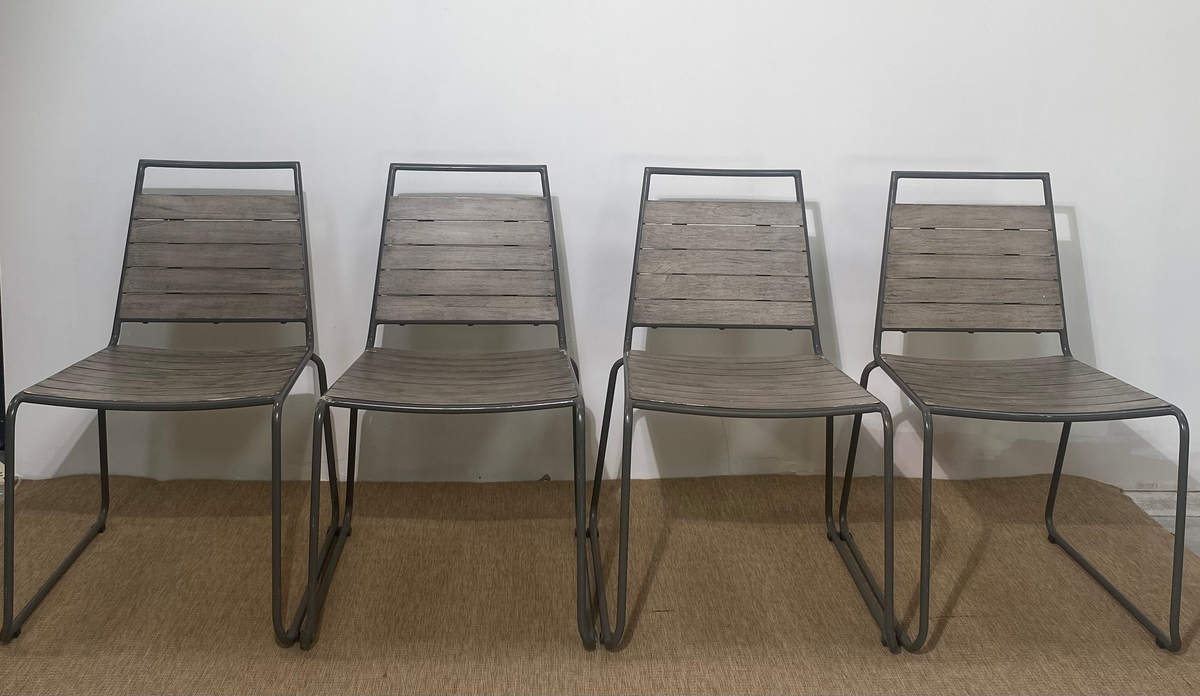 Chaises - Bois - Gris