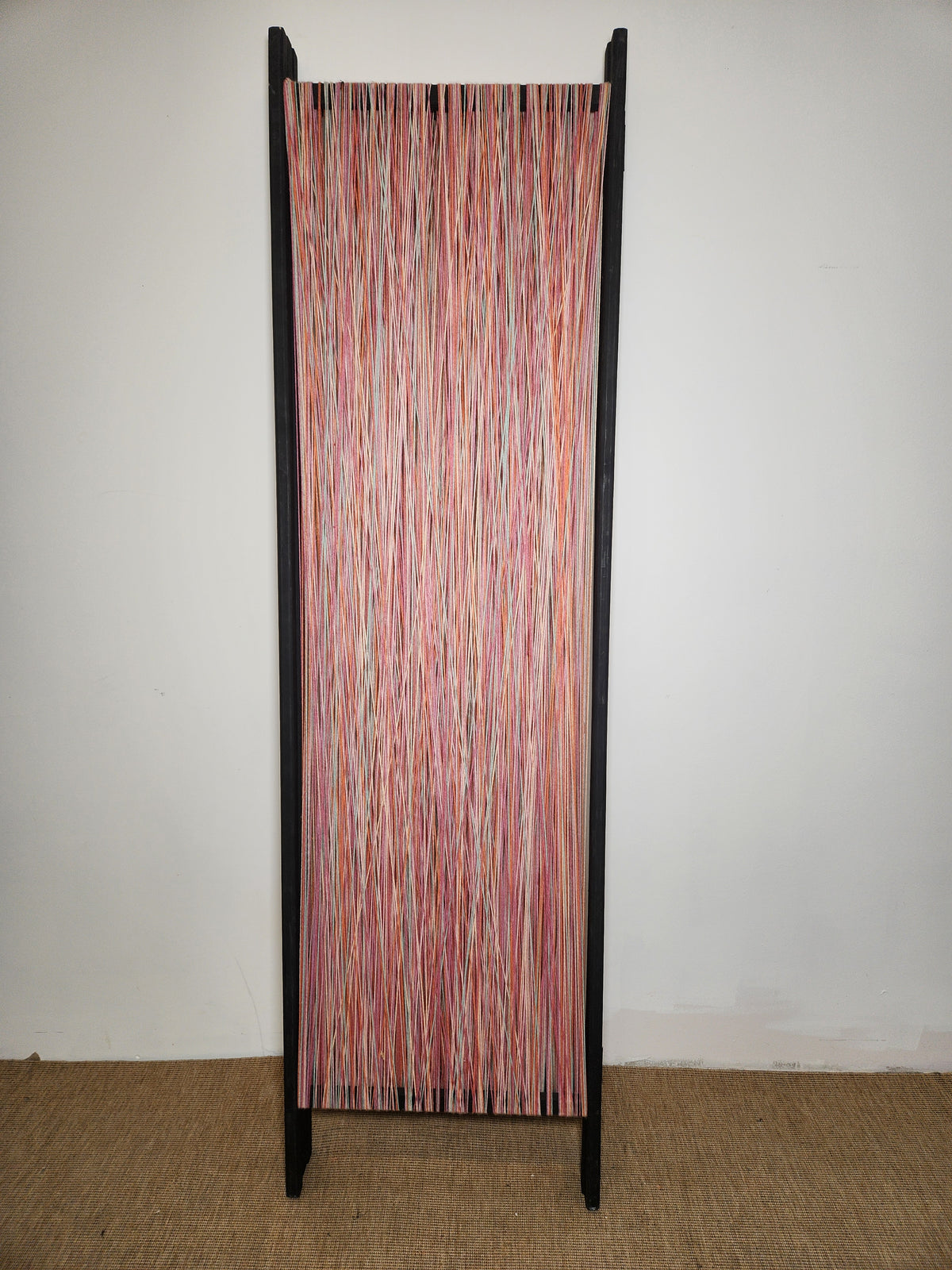Paravents fils rose et bleu