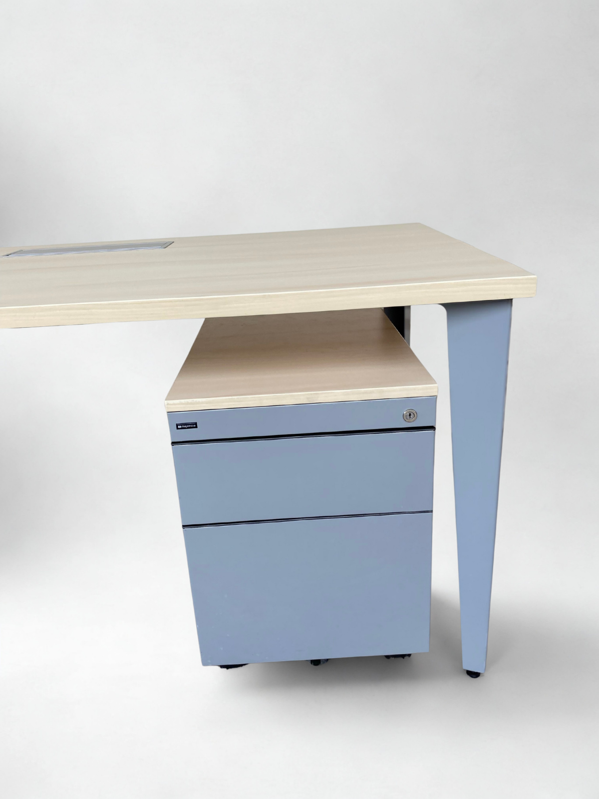 Bureau - bois - blanc