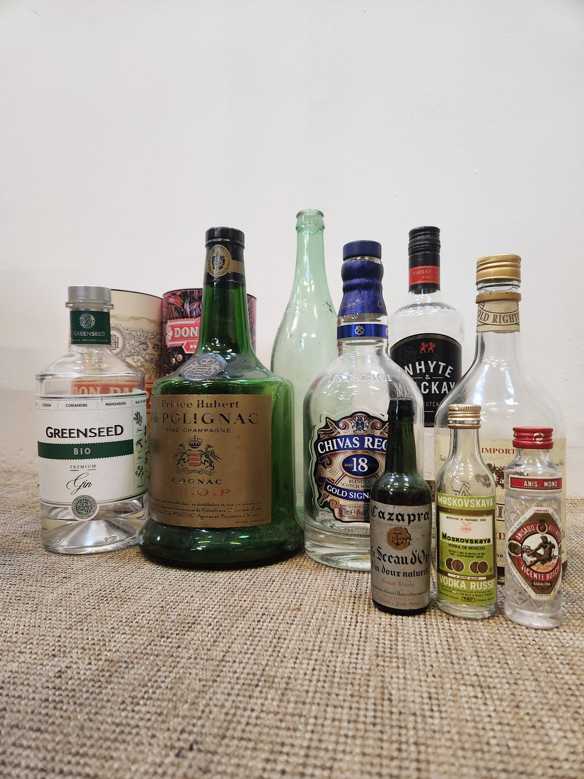 Lot de bouteilles