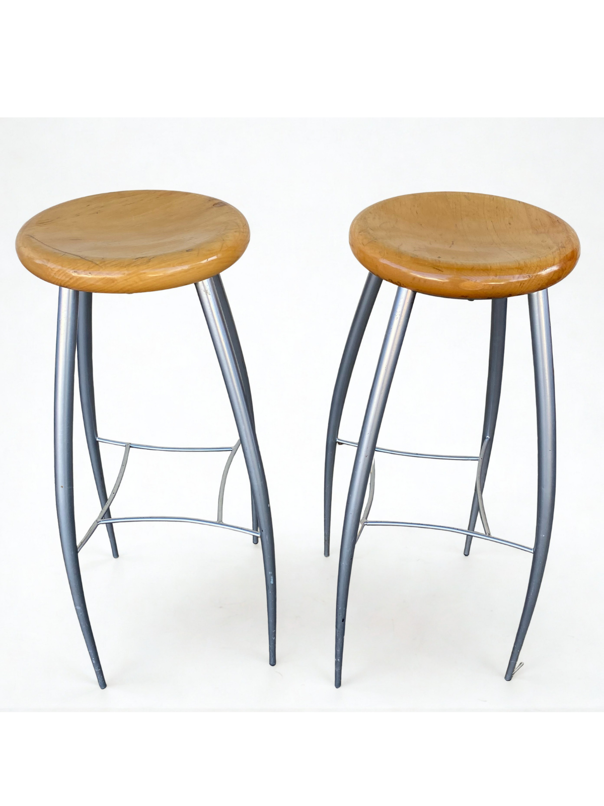 Tabouret - haut - bois