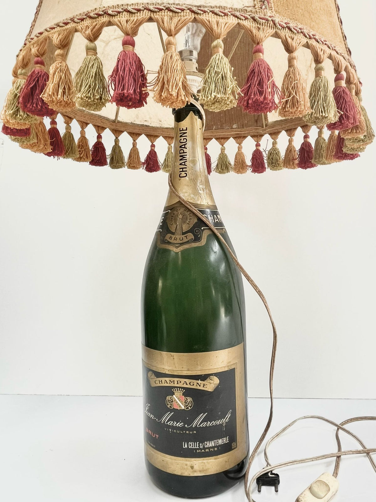 Lampe champagne