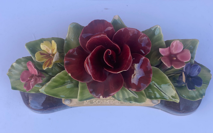 Fleur en céramique - Cimetière