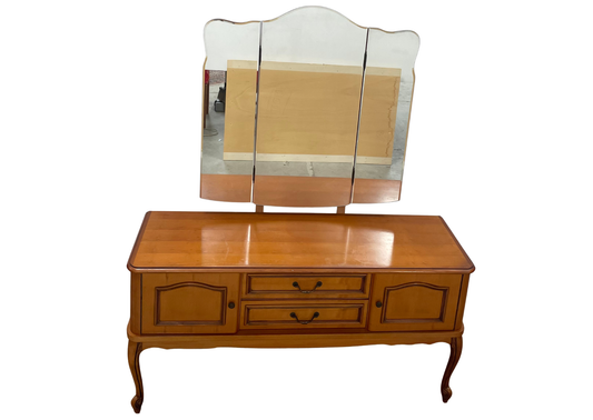 Coiffeuse - Miroir - Vintage