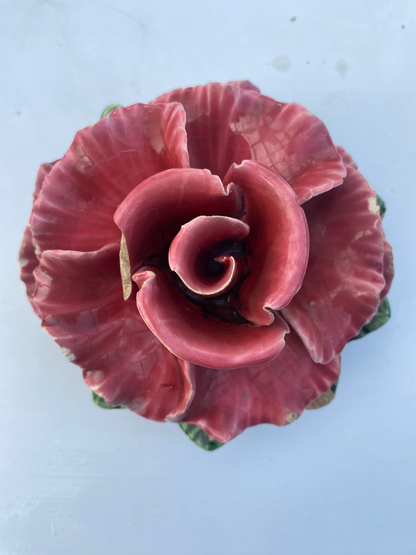 Fleur en céramique - Cimetière