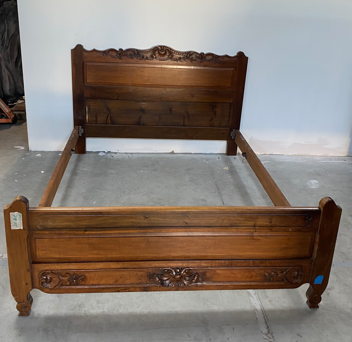 Cadre de lit - Vintage - Bois