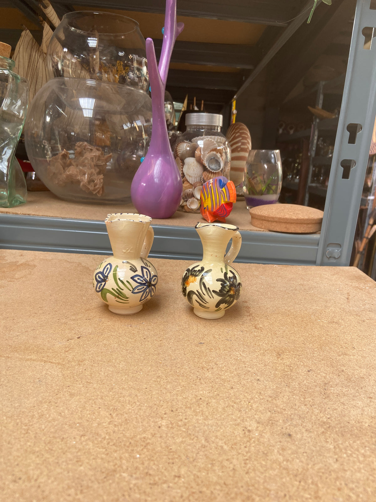 Vase - blanc - motif fleuri