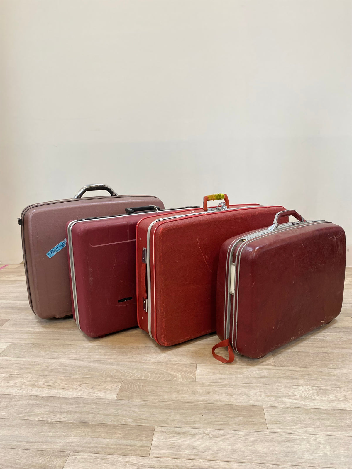 Valise - Vintage - Rouge