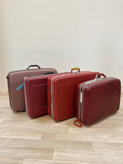 Valise - Vintage - Rouge