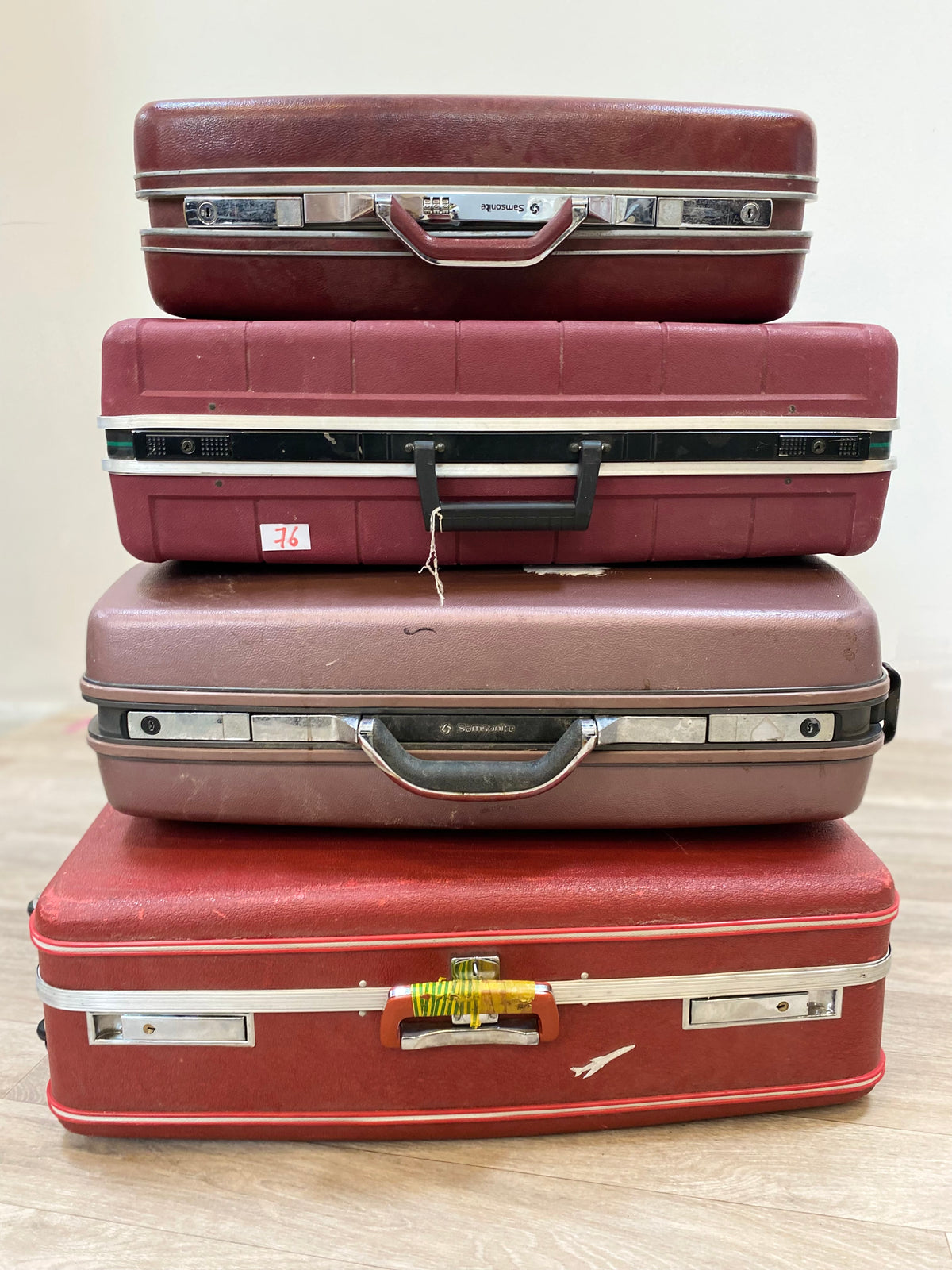 Valise - Vintage - Rouge