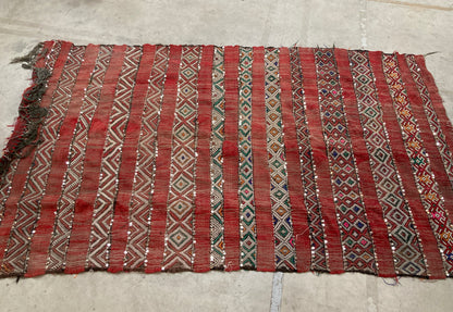 Tapis oriental rouge