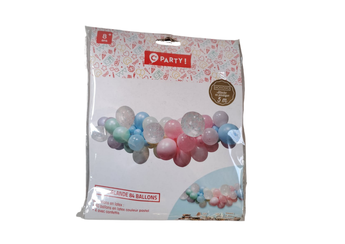 Guirlande de ballons - Ballons simple