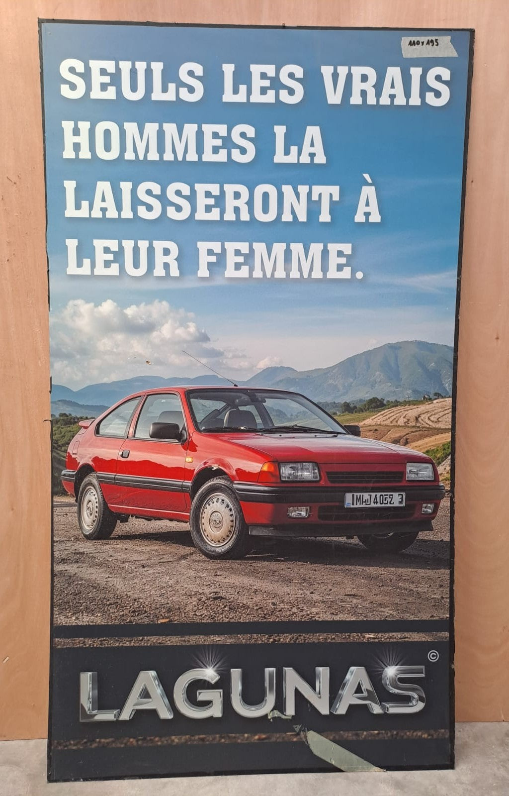 Affiche - pub - voiture