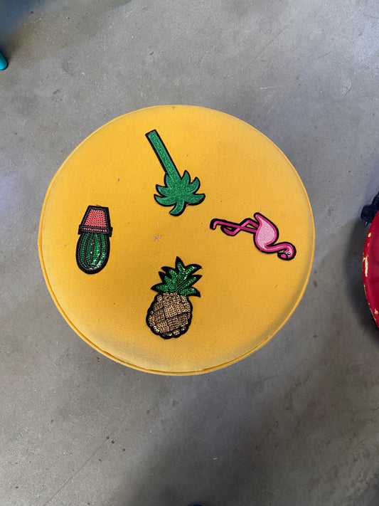 Tabouret pour enfant à motif