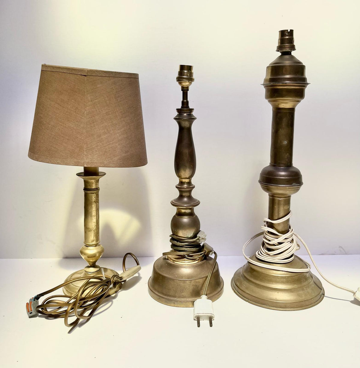 Pied de lampe style renaissance