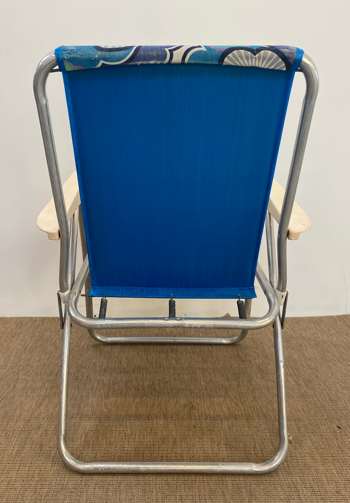 Fauteuil Pliable - Fleur Bleu