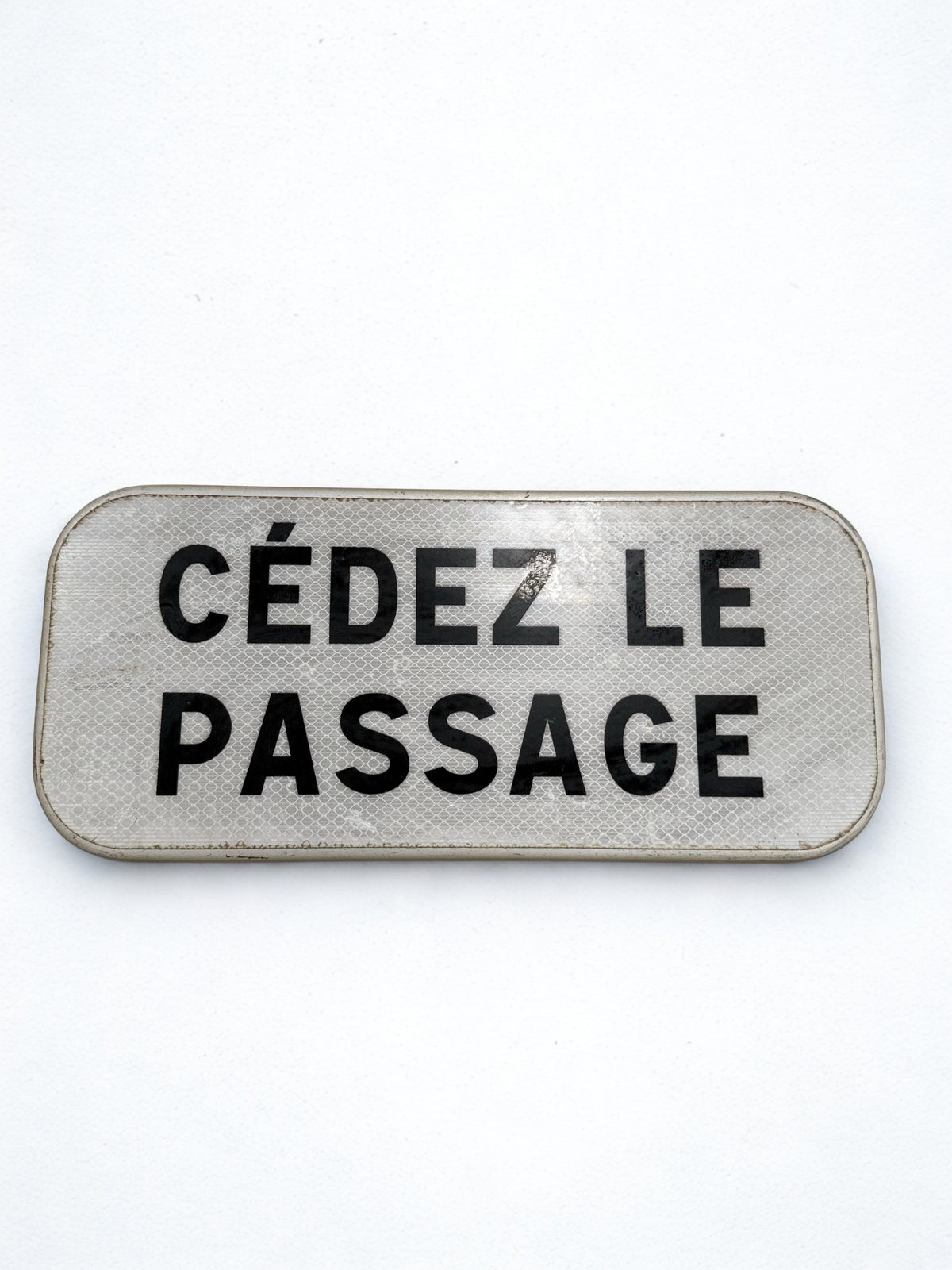 Panonceau "cédez le passage"