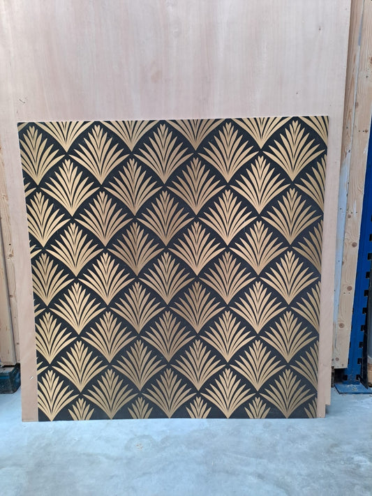 Panneau - motifs - art déco