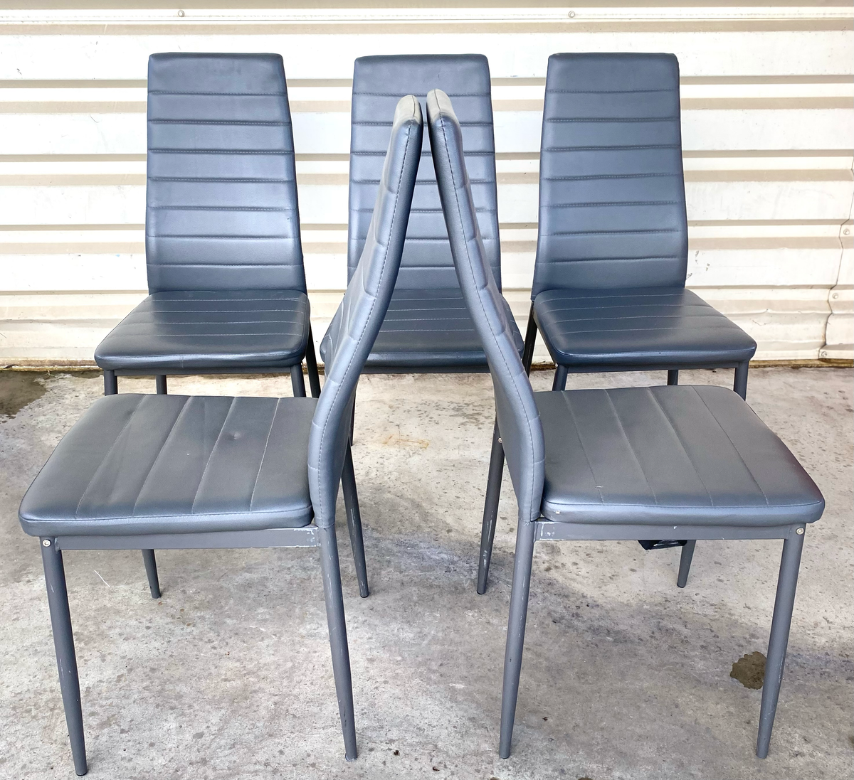Chaise ensemble sky gris