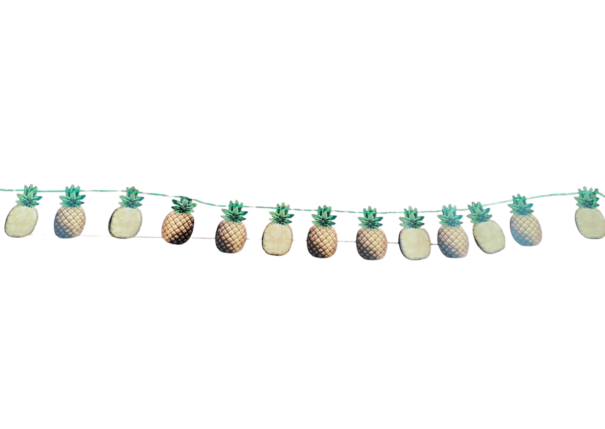 Guirlande d'ananas en papier