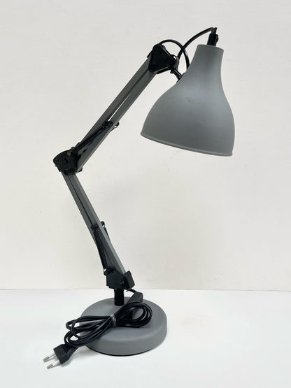 Lampe de bureau grise