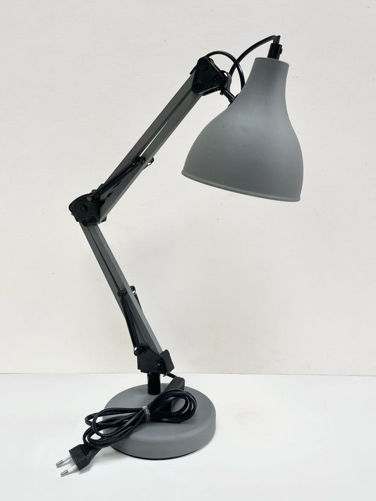 Lampe de bureau grise