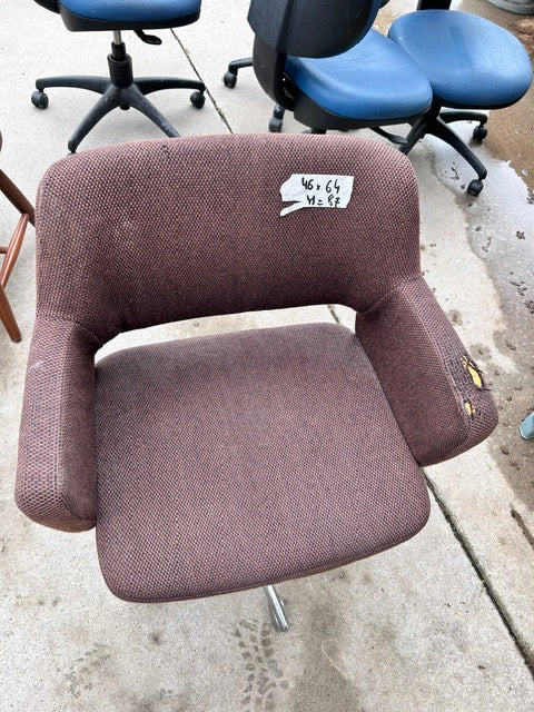 Fauteuil de bureau marron