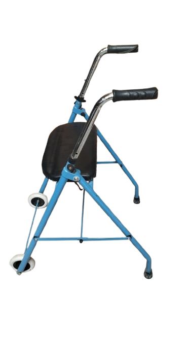 Déambulateur bleu 2