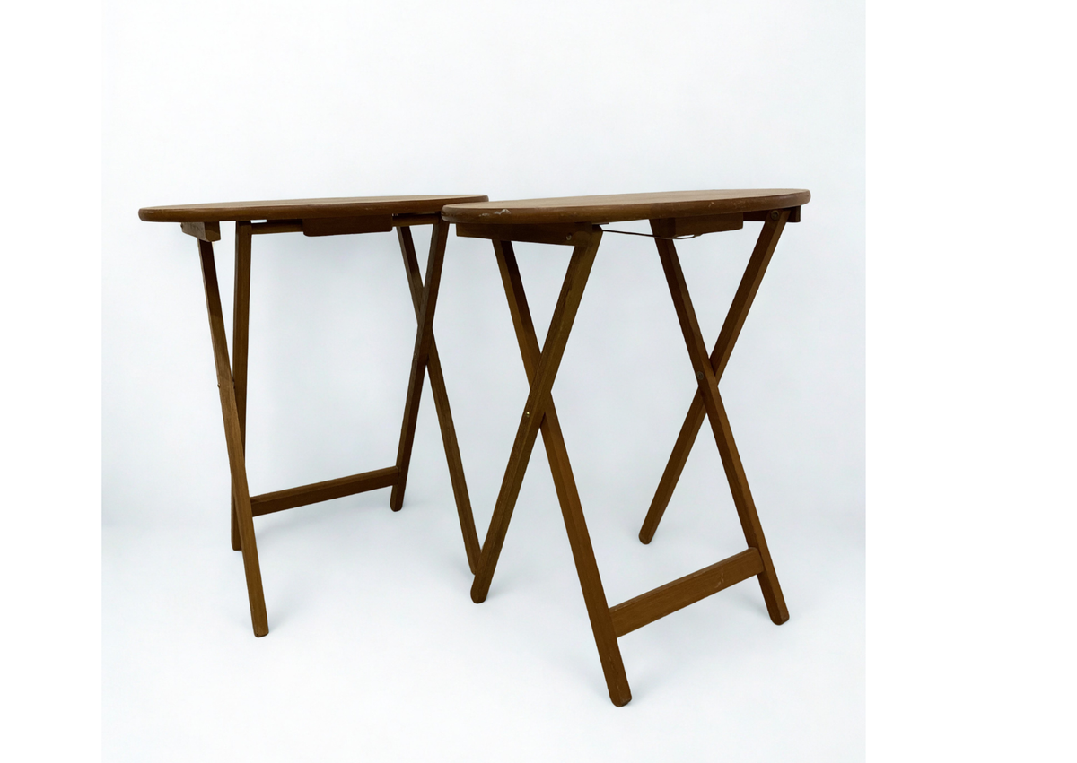 Table d'appoint - Pliante - Ovale