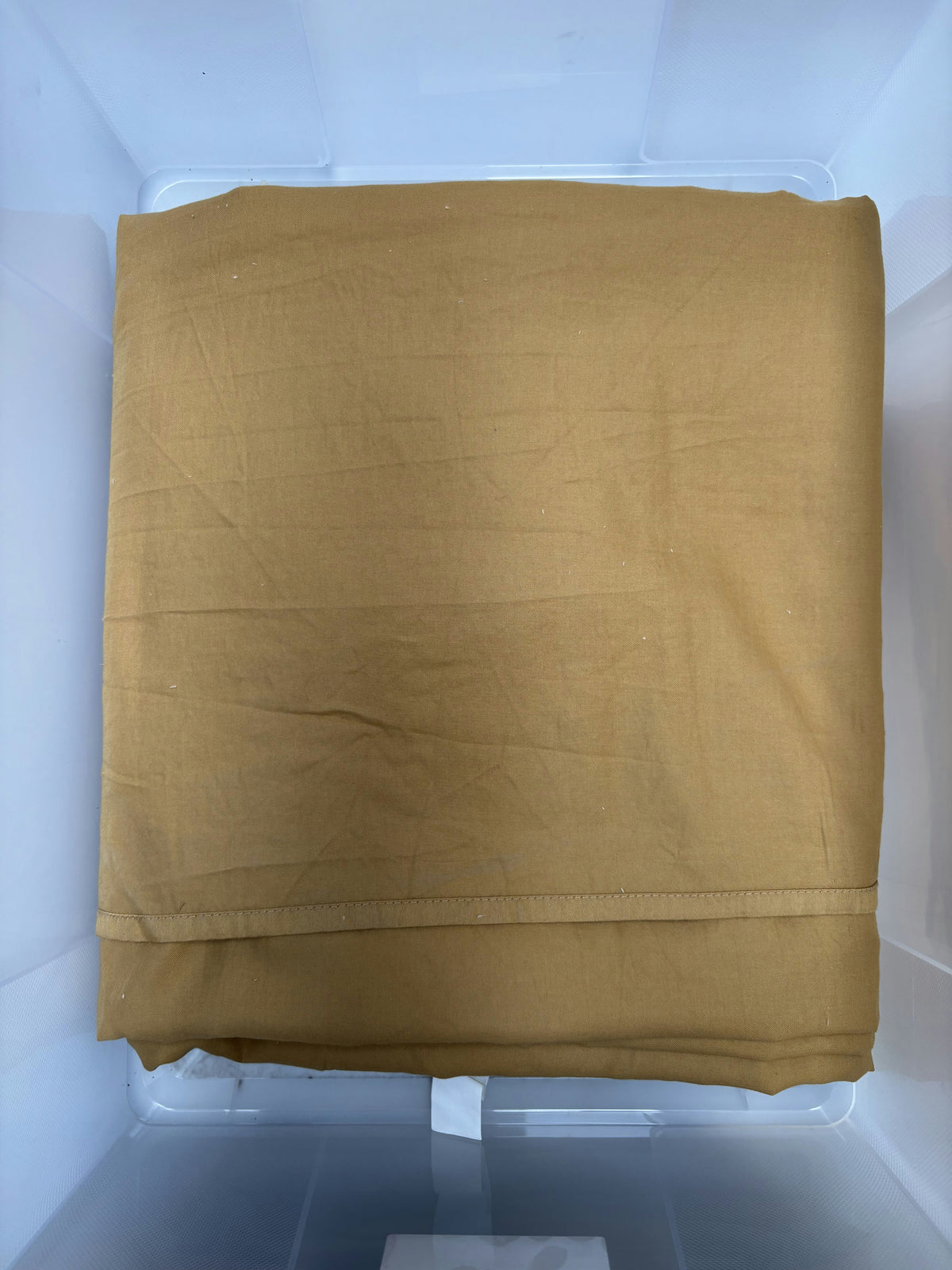 Drap lit jaune