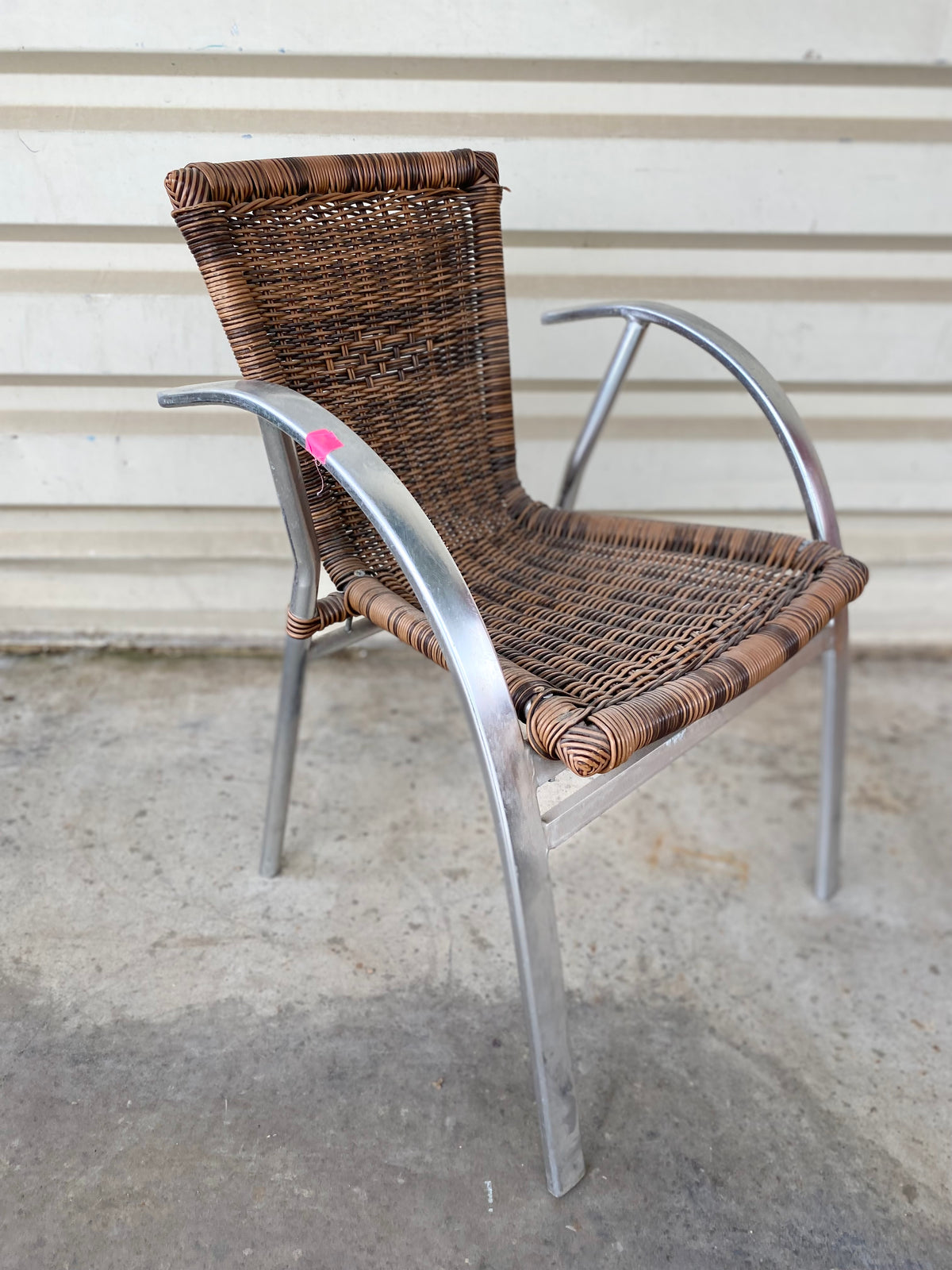 Chaise d'extérieur en fer