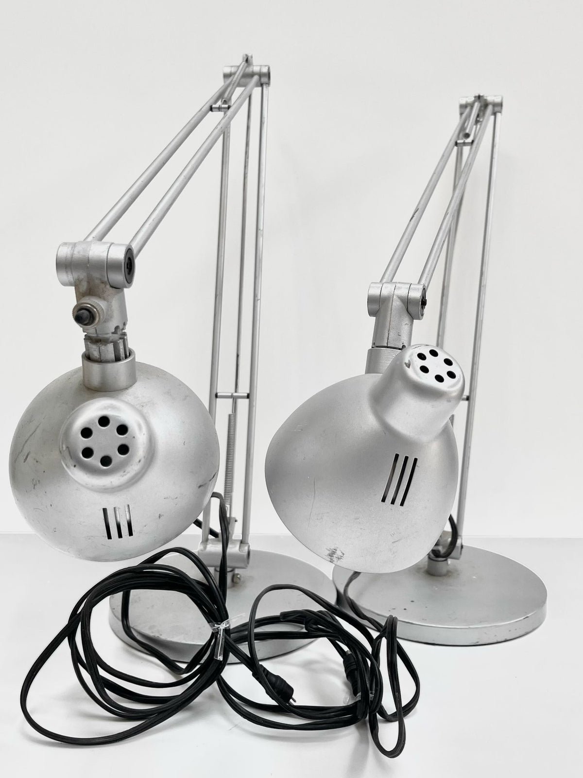 Lampe de bureau gris