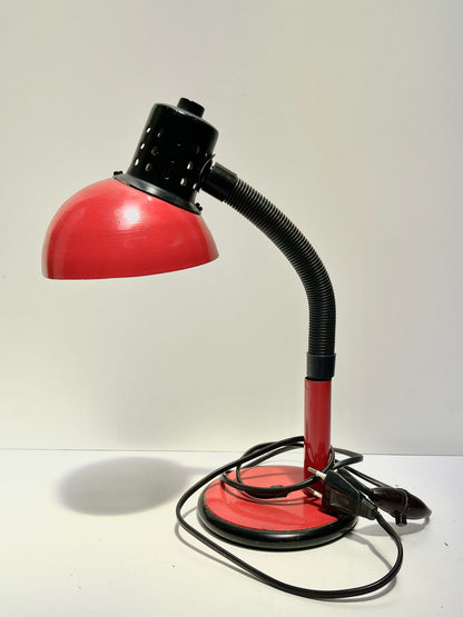 Lampe de bureau rouge