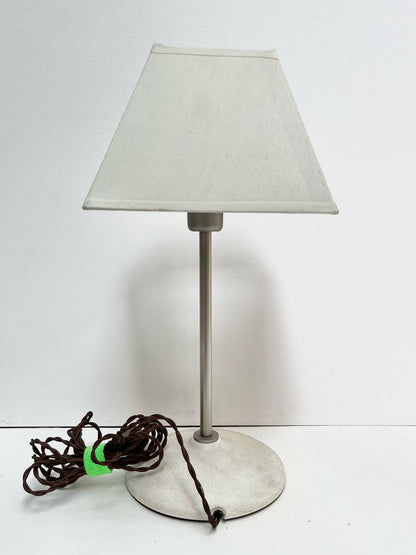 Lampe céramique blanc