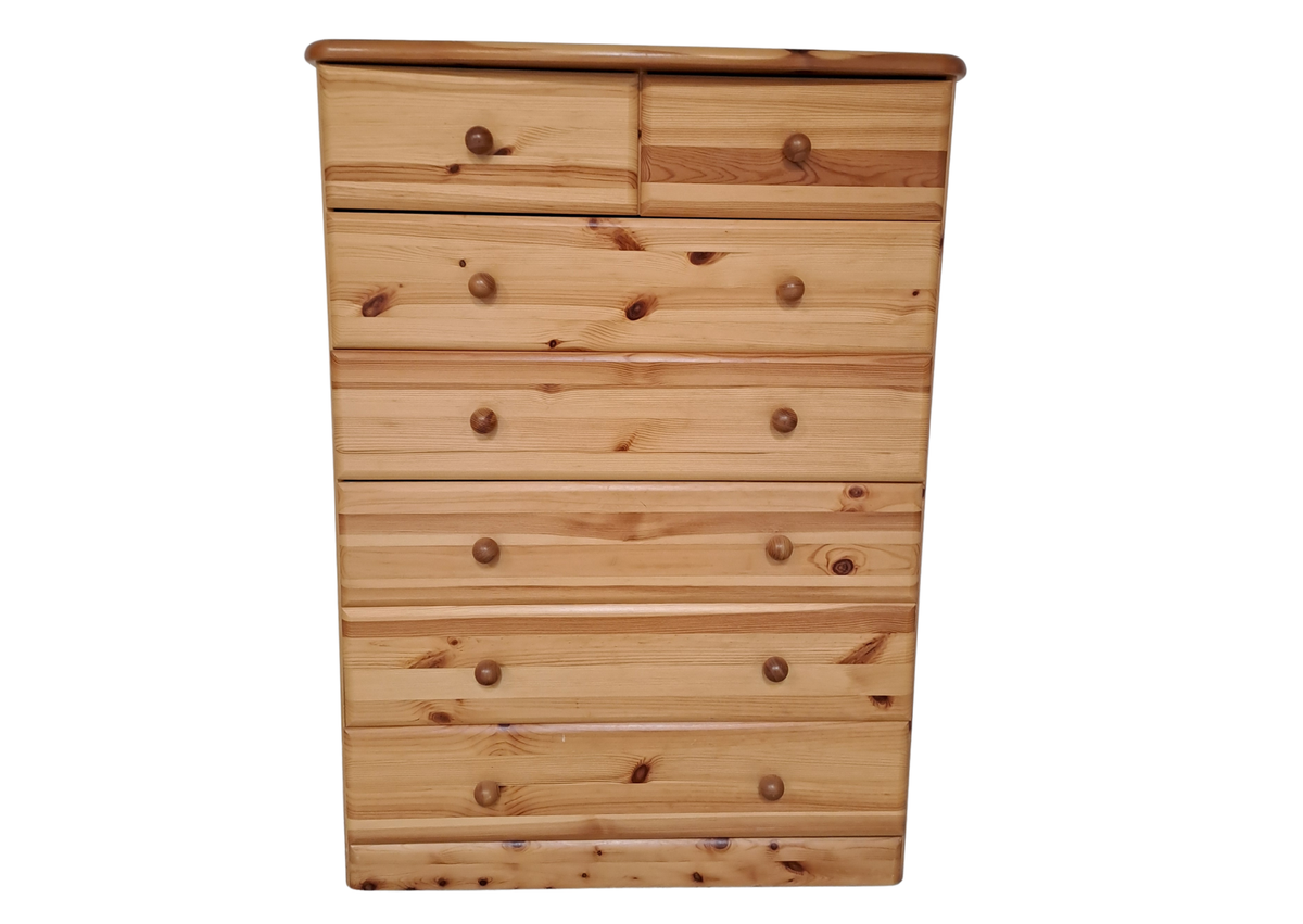 Commode bois 7 tiroir