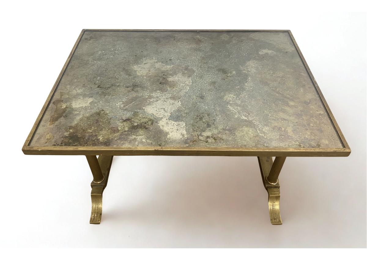 Table Basse - Verre & Chromé