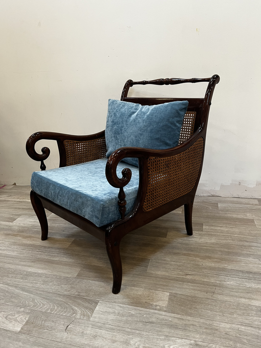 Fauteuil à crosse canné