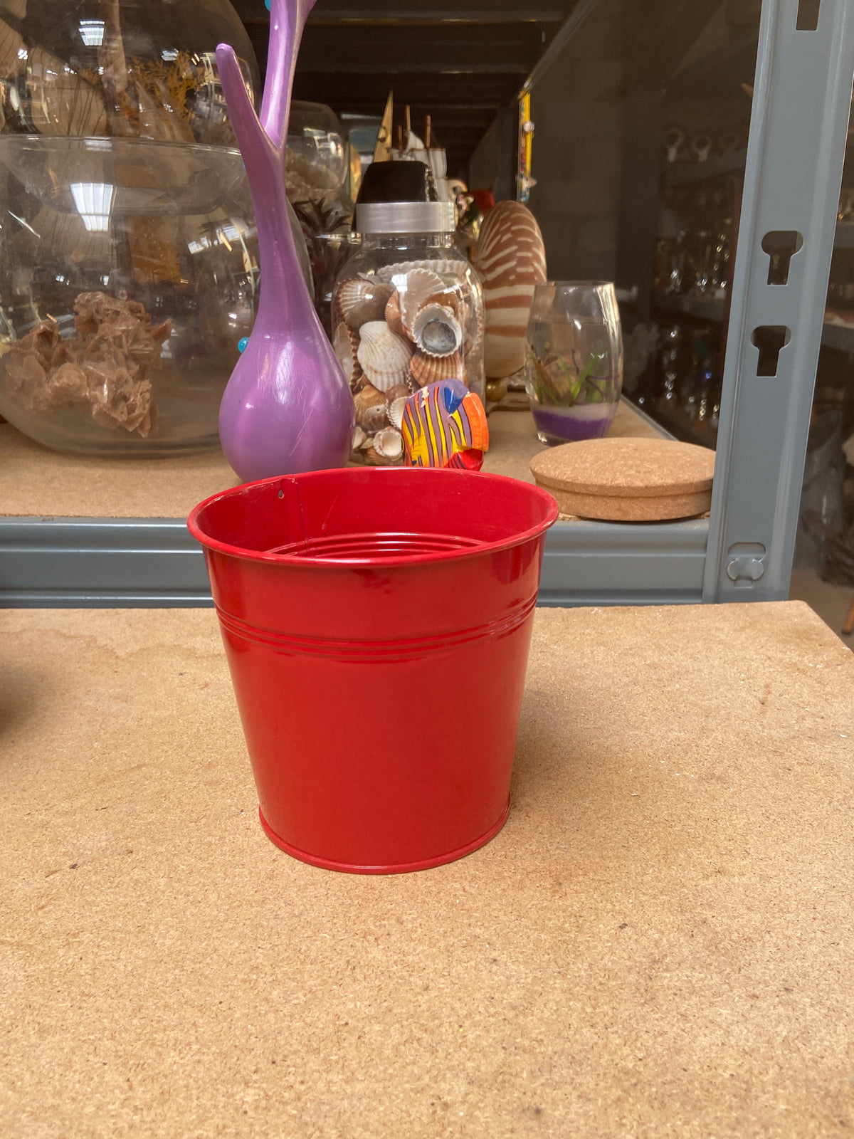 Pot fer - rouge