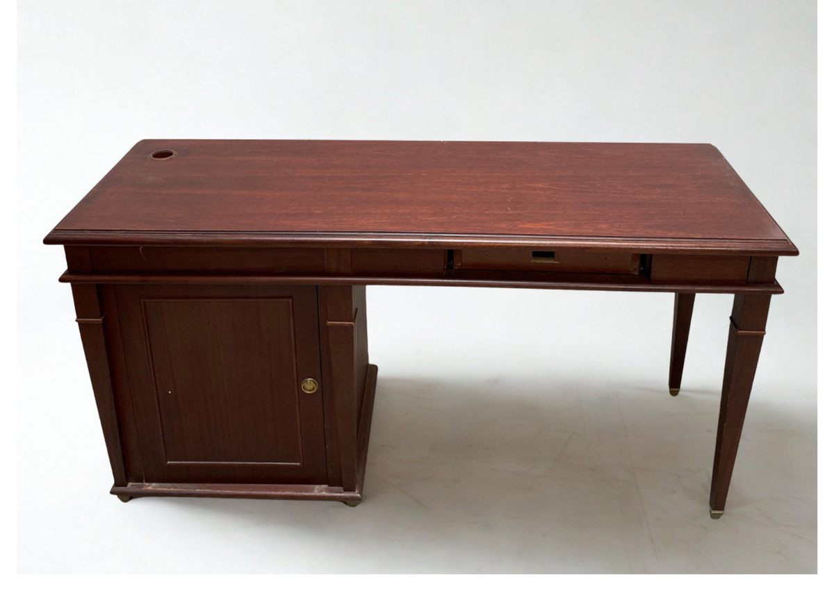 Bureau Déco - Droit - Tiroir - Bois