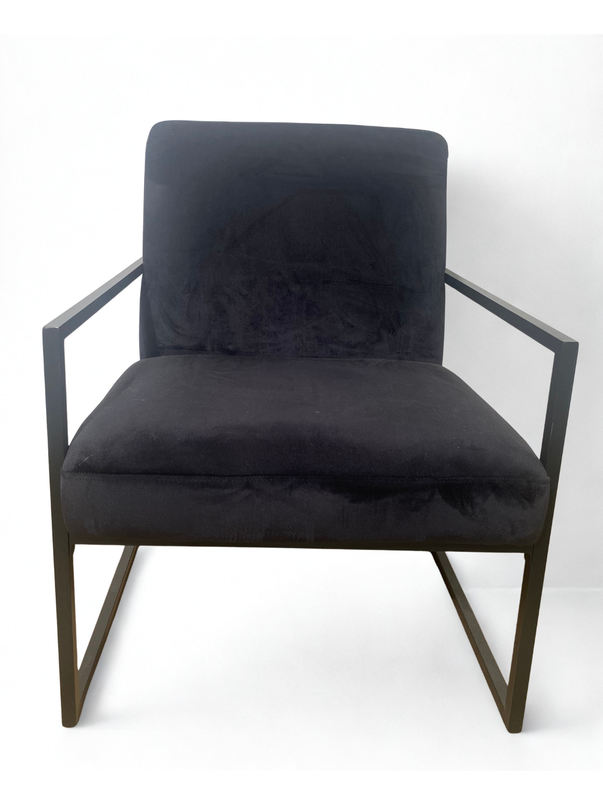 Fauteuil - Noir - Tissu