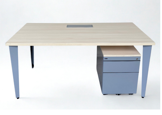 Bureau - bois - blanc
