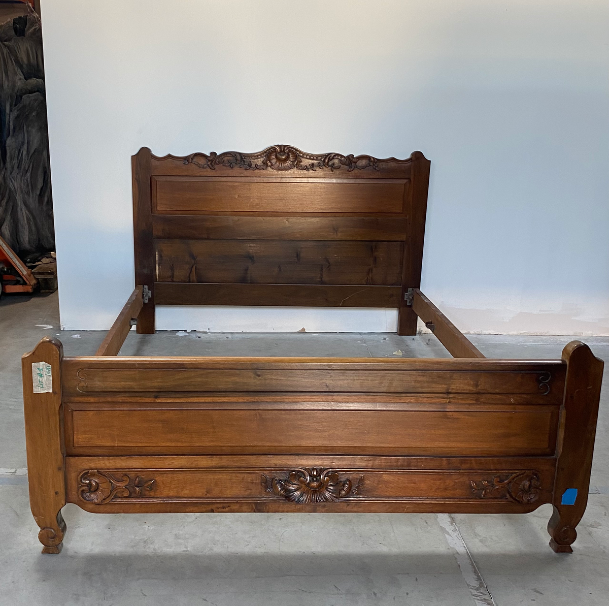 Cadre de lit - Vintage - Bois