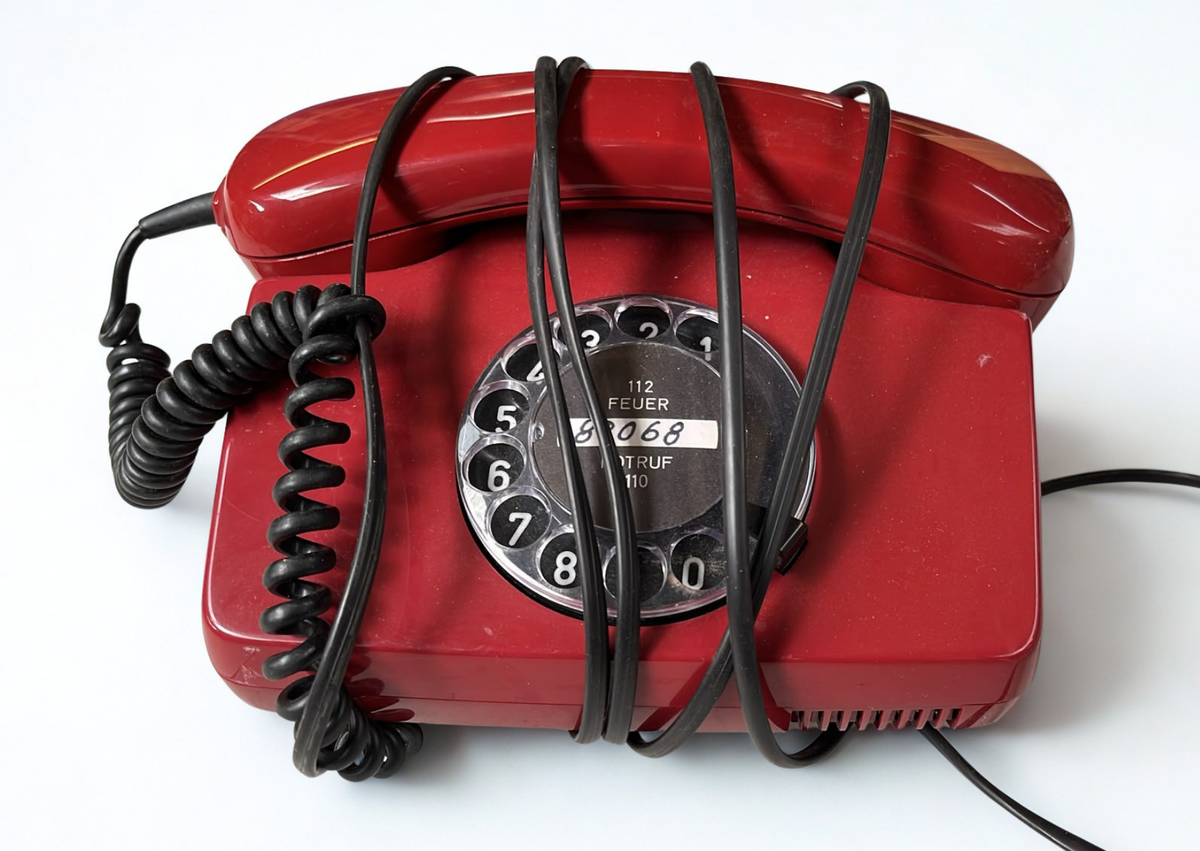 Téléphone rouge