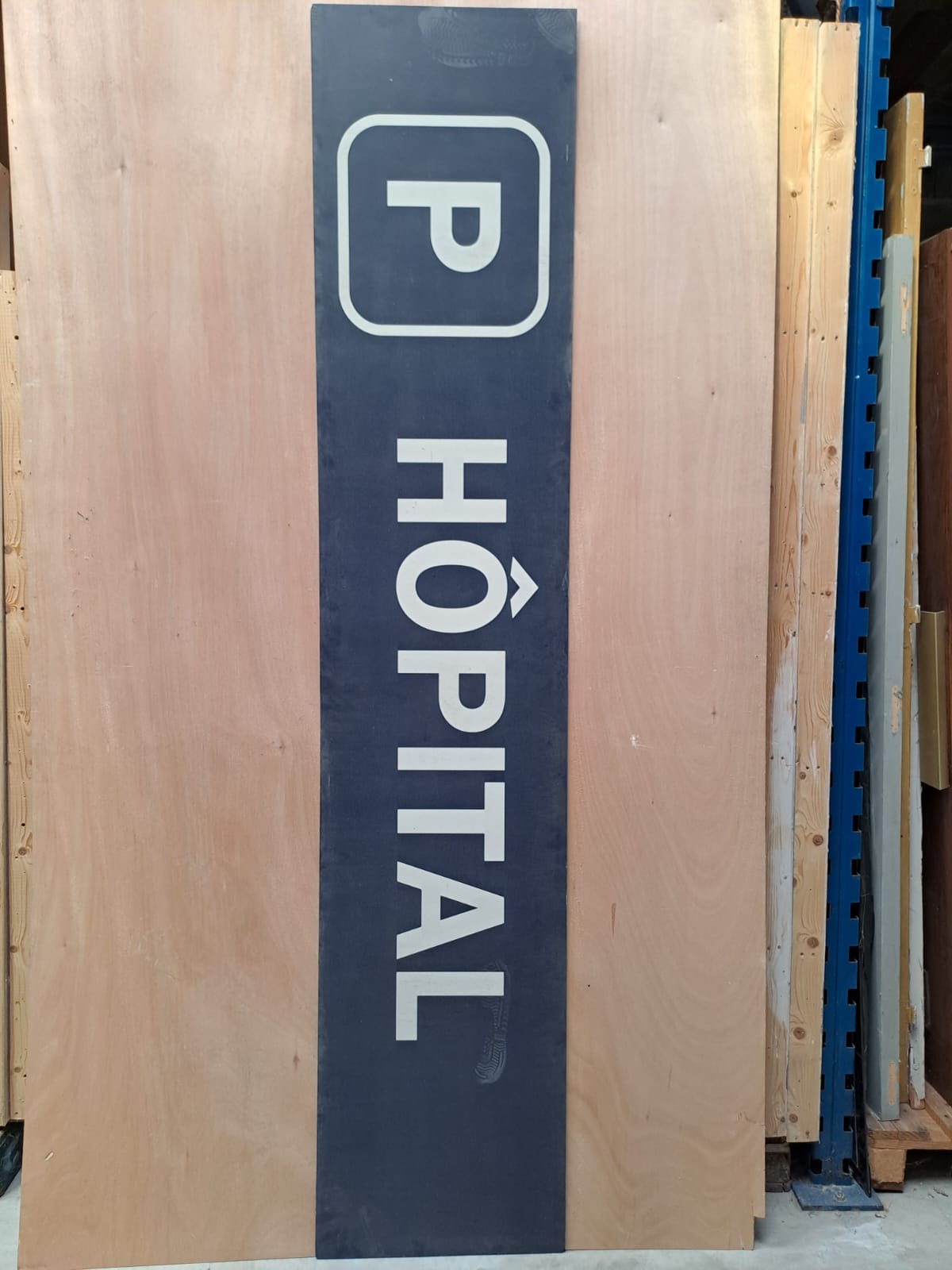 Panneau - Hôpital