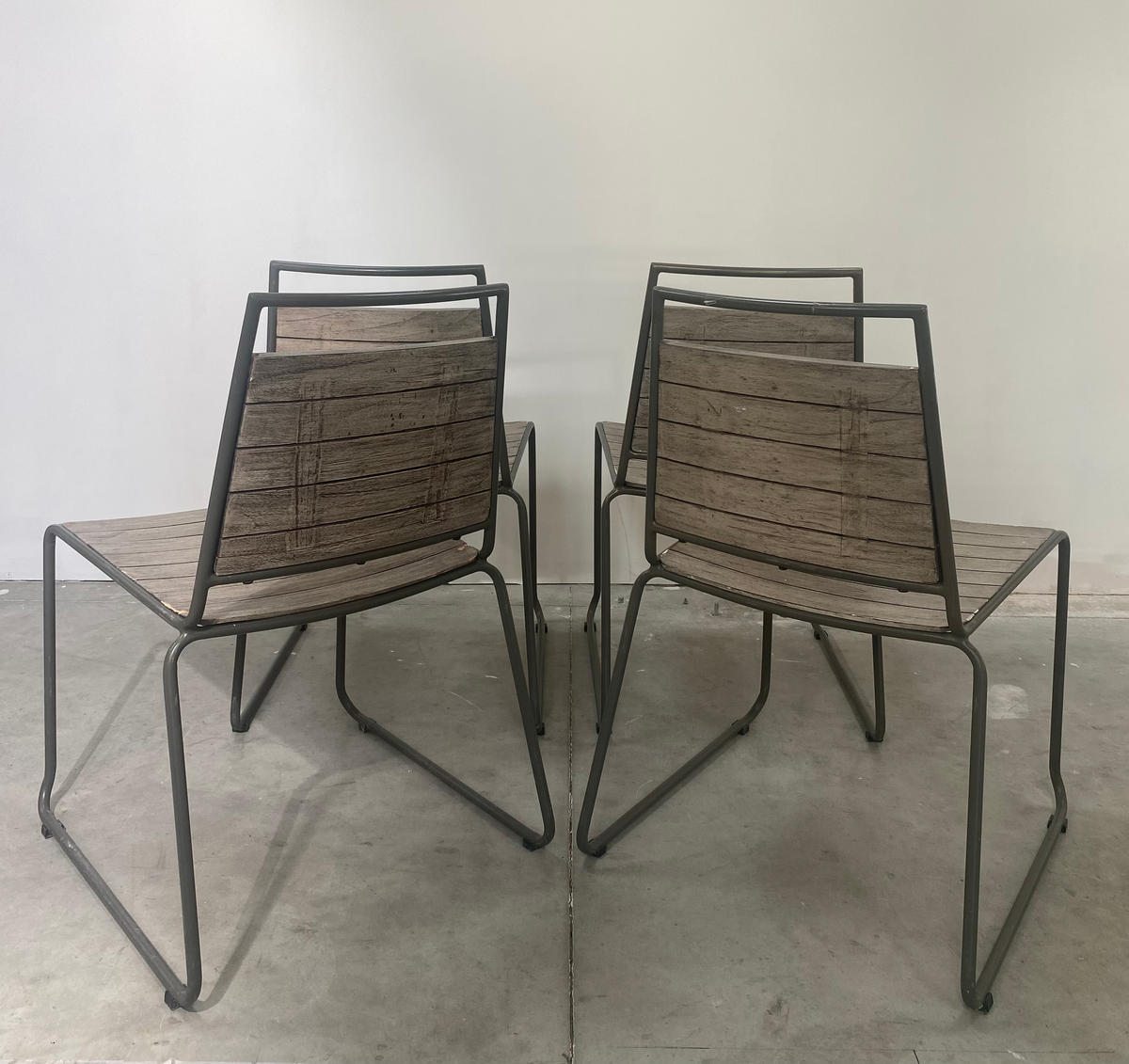 Chaises - Bois - Gris