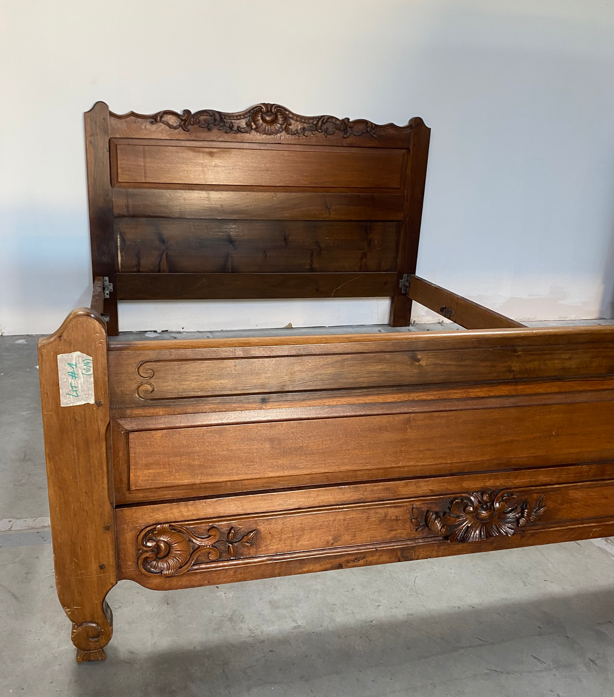 Cadre de lit - Vintage - Bois